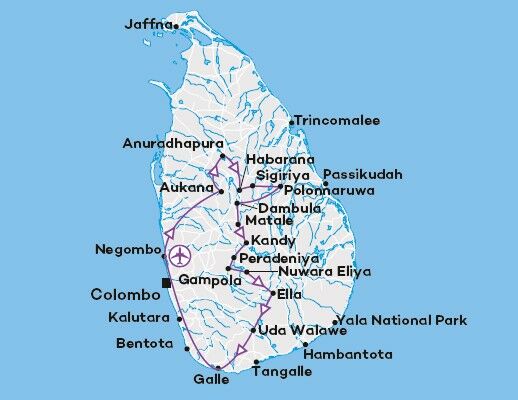 Sri Lanka - Circuit Joyaux de Ceylan