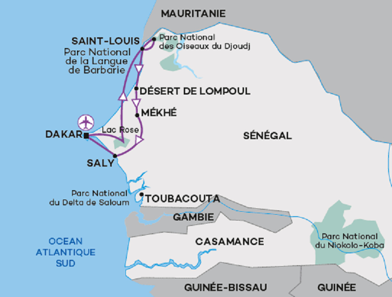 Sénégal - Circuit Couleurs Teranga