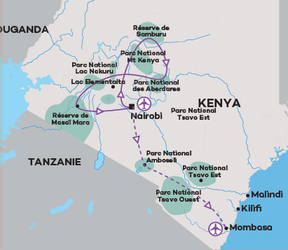 Kenya - Circuit Privé 100% Safari - Catégorie Supérieure