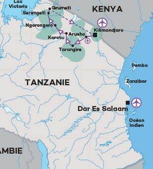 Tanzanie - Circuit Privé Couleurs Tanganyka